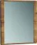 Spiegel Lencois 04, Farbe: Natur, Eiche massiv – 79 x 71 x 4 (H x B x T)