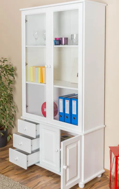 Vitrine Massivholz
