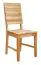 Stuhl Verdon 13, Eiche massiv Vollholz, Farbe: Natur - 95 x 42 x 42 cm (H x B x T)