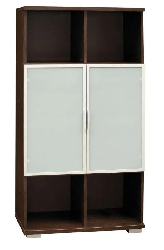Regal Trelew 31, Farbe: Wenge - 156 x 80 x 41 cm (H x B x T)