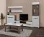 TV-Unterschrank Comillas 04, Farbe: Nuss / Weiß - 43 x 160 x 47 cm (H x B x T)