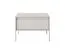 Moderner Couchtisch mit einer Schublade Balta 06, Push-to-open Funktion, Farbe: Beige, Maße: 48 x 68 x 68 cm, ABS-Kantenschutz