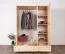 Kiefer Kleiderschrank Breite 120 cm