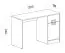 Kinderzimmer - Schreibtisch Fabian 10, Farbe: Eiche Hellbraun / Weiß / Blau - 78 x 120 x 50 cm (H x B x T)