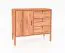 Kommode Wellsford 18 Kernbuche massiv geölt - Abmessungen: 84 x 97 x 46 cm (H x B x T)