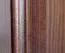 Kleiderschrank | 1 Drehtür | 4 Schubladen | mit Kleiderstange | 80 cm breit | Massivholz | Farbe: Nuss Abbildung