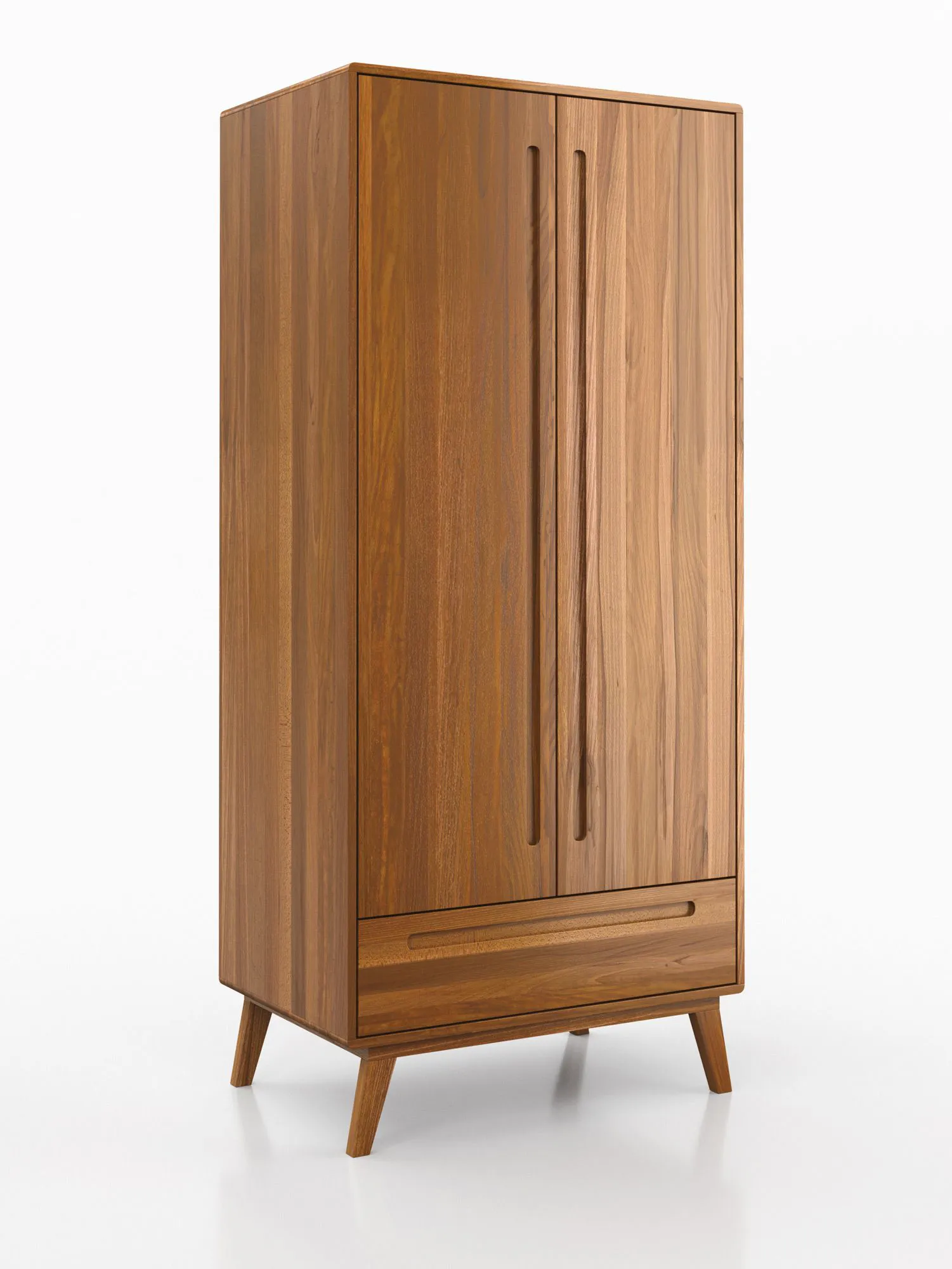 schlafzimmerschrank sideboard Kommode / Braianik 21, Farbe: Eiche Wotan / Grün, 81 x 171 x 47 cm, Griffe aus Metall, 6 geräumige Schubladen, Wohnzimmer, Schlafzimmer Stern außen beleuchtet für