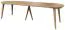 Runder ausziehbarer Esstisch aus Eiche Massivholz Gorica 23, in Eiche Gold, 100-200 cm, langlebig und robust, hochwertig verarbeitet, sehr stabil
