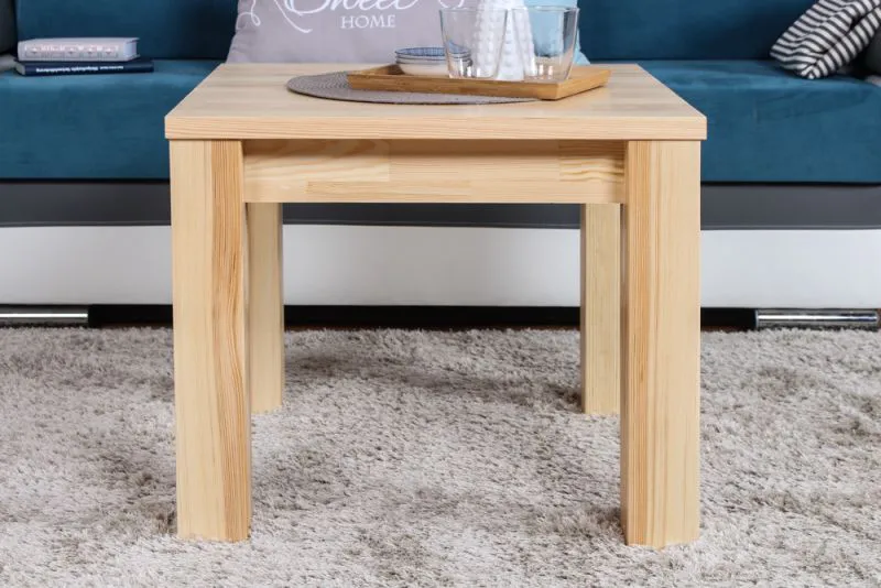 Kiefer Couchtisch massiv