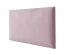 Polsterpaneele, 10er Set, Farbe: Rosa, Bezug: Velour, Maße: 60 x 30 cm