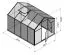 Gewächshaus - Glashaus Grünkohl L7, gehärtetes Glas 4 mm, Grundfläche: 6,40 m² - Abmessungen: 290 x 220 cm (L x B)