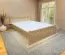 Doppelbett / Gästebett Buche massiv Vollholz natur 108, inkl. Lattenrost - Abmessung 160 x 200 cm