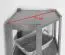 Regal / Eckregal Kiefer massiv Vollholz Erlefarben Junco 58 - Abmessungen: 200 x 71 x 54 cm (H x B x T)