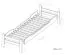 Kinderbett 90 x 190 cm | Massivholz: Buche | Natur Lackiert Abbildung