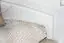 Jugendbett Kiefer massiv Vollholz weiß 81, inkl. Lattenrost - 160 x 200 cm (B x L)