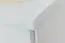 Kommode Kiefer massiv Vollholz weiß lackiert Columba 20 – Abmessung 101 x 121 x 50 cm