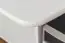 Schreibtisch Kiefer massiv Vollholz weiß lackiert Junco 197 - Abmessungen: 75 x 100 x 60 cm (H x B x T)