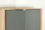 Drehtürenschrank / Kleiderschrank Faleula 08, Farbe: Eiche / Grau - 196 x 90 x 53 cm (H x B x T)