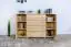 Sideboard mit 4 Schubladen, Farbe: Natur, Breite: 160 cm - Küchenschrank, Anrichte, Sideboard