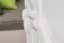 Vollholz Kleiderschrank, Farbe: Weiß 190x80x60 cm