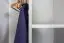 Echtholz-Kleiderschrank, Farbe: Weiß 190x80x60 cm