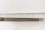 Kommode Kiefer massiv Vollholz weiß lackiert Buteo 05 - Abmessung 123 x 80 x 40 cm