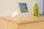 Sideboard mit 4 Schubladen, Farbe: Natur, Breite: 100 cm - Küchenschrank, Anrichte, Sideboard