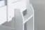 Stockbett für Erwachsene "Easy Premium Line" K17/n, Buche Vollholz massiv Weiß, Liegefläche: 90 x 190 cm (B x L), teilbar