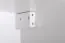 Schlichte Wohnzimmerwand Valand 13, Farbe: Weiß / Schwarz - Abmessungen: 170 x 300 x 40 cm (H x B x T), mit zwei TV-Unterschränke