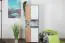 Stilvoller Jugendzimmer - Schrank Klemens 04 mit 5 Fächern, Grau / Weiß / Eiche, 144 x 50 x 38 cm, bietet viel Stauraum, dreifarbig und stilvoll