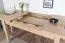 Küchentisch 140x90 cm MDF, Ausziehbar auf 220 cm, Farbe: Sonoma Eiche