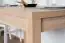 Küchentisch 140x90 cm MDF, Ausziehbar auf 220 cm, Farbe: Sonoma Eiche