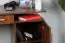 Schreibtisch Rosario 38, Farbe: Nuss - 76 x 119 x 60 cm (H x B x T)