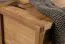 Truhe Pancas 02, Farbe: Natur, Eiche massiv – 45 x 120 x 58 (H x B x T)