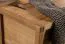 Truhe Pancas 02, Farbe: Natur, Eiche massiv – 45 x 120 x 58 (H x B x T)