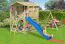 Kinderspielhaus K35 - Abmessungen: 2,16 x 2,25 Meter, Version: inkl. Tür und 2 Fenster, Fensterläden