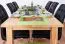 Tisch Kiefer massiv Vollholz natur Junco 241B (eckig) - 80 x 200 cm (T x B)