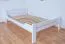 Gästebett "Easy Premium Line" K4/1, 140 x 200 cm Buche Vollholz massiv weiß lackiert