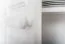 Schrank weiß Kiefer Massivholz 