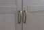 Drehtürenschrank / Kleiderschrank Lotofaga 17, Farbe: Grau / Walnuss - 227 x 291 x 59 cm (H x B x T)