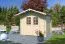 Gartenhaus Gartenfreude 1 - 28 mm Blockbohlenhaus, Grundfläche: 4,91 m², Satteldach