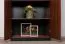 Schrank Mojokerto 23, Farbe: Walnuss / Schwarz - Abmessungen: 194 x 80 x 39 cm (H x B x T)