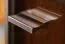 Vitrine Jussara 02, Farbe: Natur, Eiche teilmassiv - 150 x 124 x 42 cm (H x B x T)
