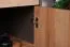Jugendzimmer Schrank Sprimont 03, Farbe: Grau / Eiche - Abmessungen: 195 x 45 x 40 cm (H x B x T)