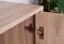 Schlichter Schrank Niel 02, Farbe: Eiche / Anthrazit - Abmessungen: 195 x 90 x 50 cm (H x B x T)