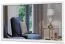 Spiegel Lotofaga 13, Farbe: Weiß - 75 x 125 x 4 cm (H x B x T)