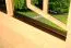 Holz-Gartenhaus 3,98 x 4,98 Meter (inkl. Dach) | Naturbelassen | Satteldach | 34 mm Blockbohlen-Haus Abbildung