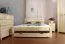 Bett 160 x 200 cm Kiefer Natur mit Lattenrost Abbildung