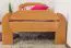 Kinderbett 90 x 200 cm | Massivholz: Buche | Natur Unbehandelt Abbildung