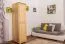 Vollholz Schrank, Farbe: Natur 190x47x60 cm Abbildung
